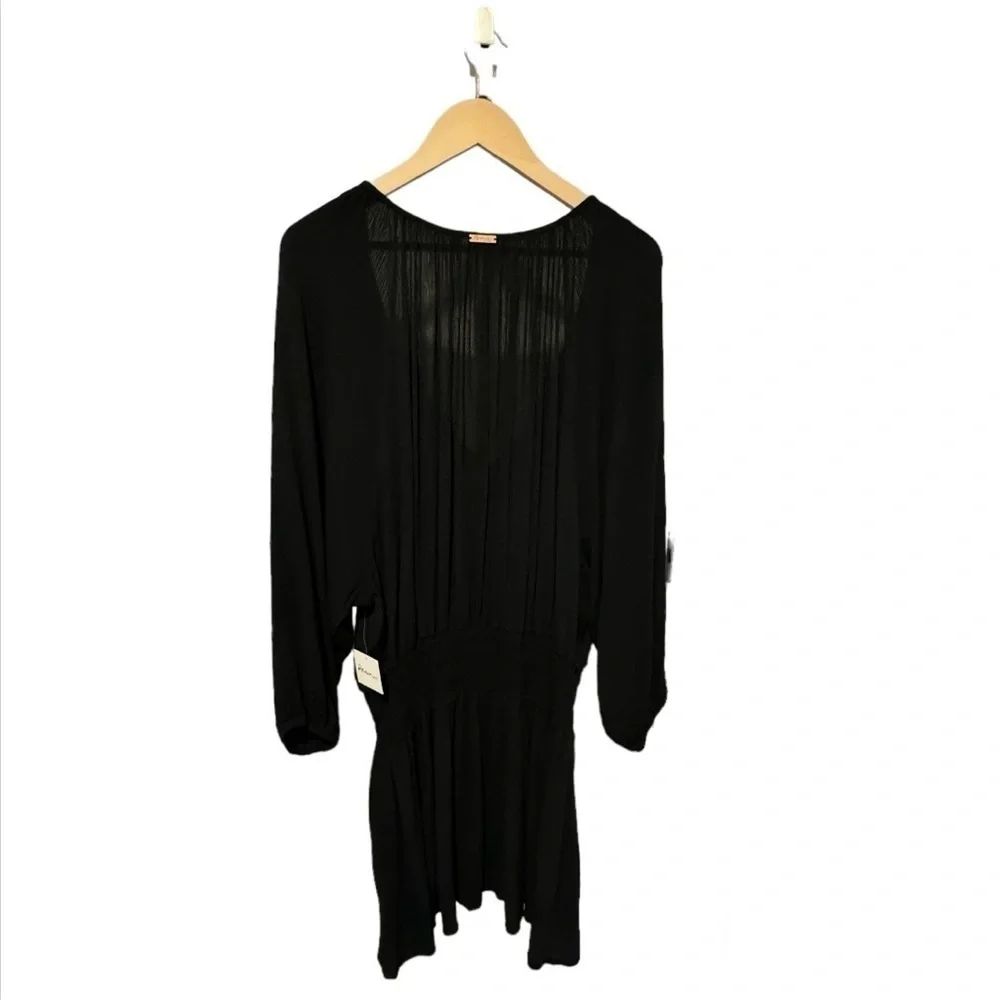 Raisins Curve Trendy Plus Size Maui Dress Cover-Up Size‎ 2X Color Black